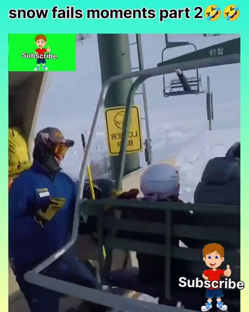 ⁣Snow fails funny moments  funny videos funny moments funny viral video