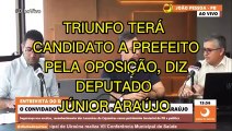 VÍDEO: Junior Araújo diz que grupo de oposição em Triunfo terá nome forte para prefeito nas eleições 2024