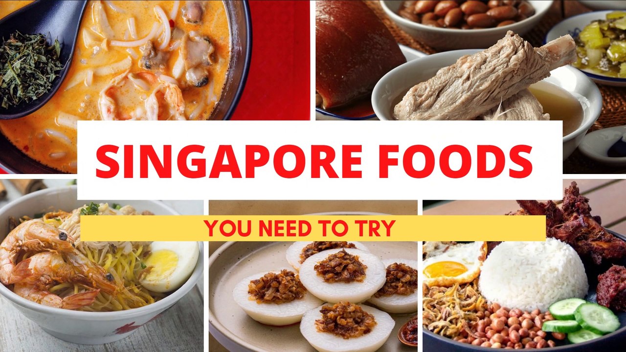 Most Popular Singapore Foods | Singapore Cuisine | 最受欢迎的新加坡食品 |新加坡美食
