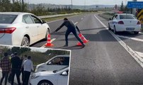 Yurttaşlardan, Erdoğan’ın konvoyu için yolun kapatılmasına tepki