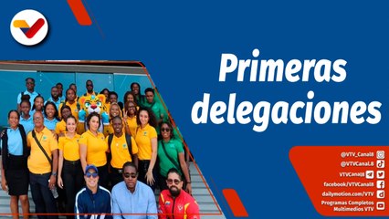 Deportes VTV | Llegan las primeras delegaciones a Venezuela para la V edición de los Juegos del ALBA