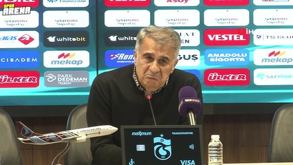 Şenol Güneş: "Kazanma arzusunu sahaya yansıtamadık"