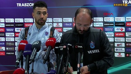 Trabzonsporlu futbolcu Trezeguet'in açıklamaları