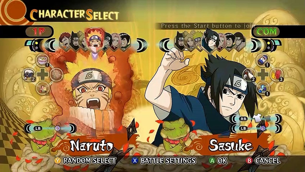 Naruto Ultimate Ninja Storm 100% Save Game