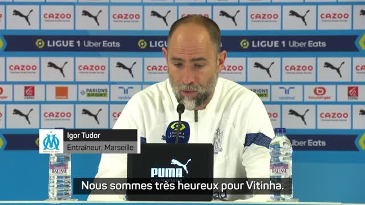 31e j. - Tudor : "Nous sommes très heureux pour Vitinha"