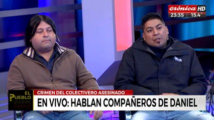 Los compañeros del colectivero asesinado responden todo en ElPueblo Quiere Saber