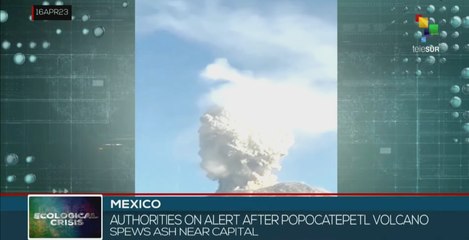 Mexican authorities warn of Popocatepetl volcano activity