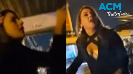 Lidia Thorpe caught shouting profanities at a group outside a Melbourne strip club