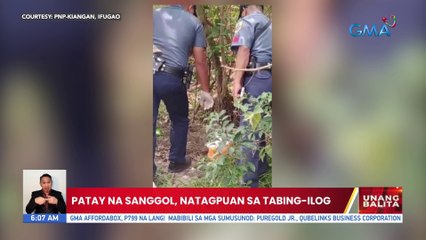 Patay na sanggol, natagpuan sa tabing-ilog | UB