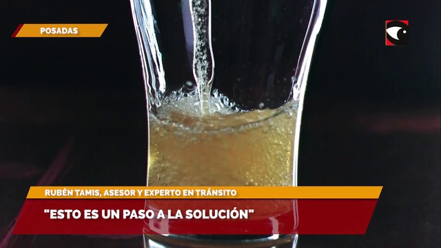 Ley de alcohol cero: Esto es un paso a la solución , aseguró Rubén Tamis