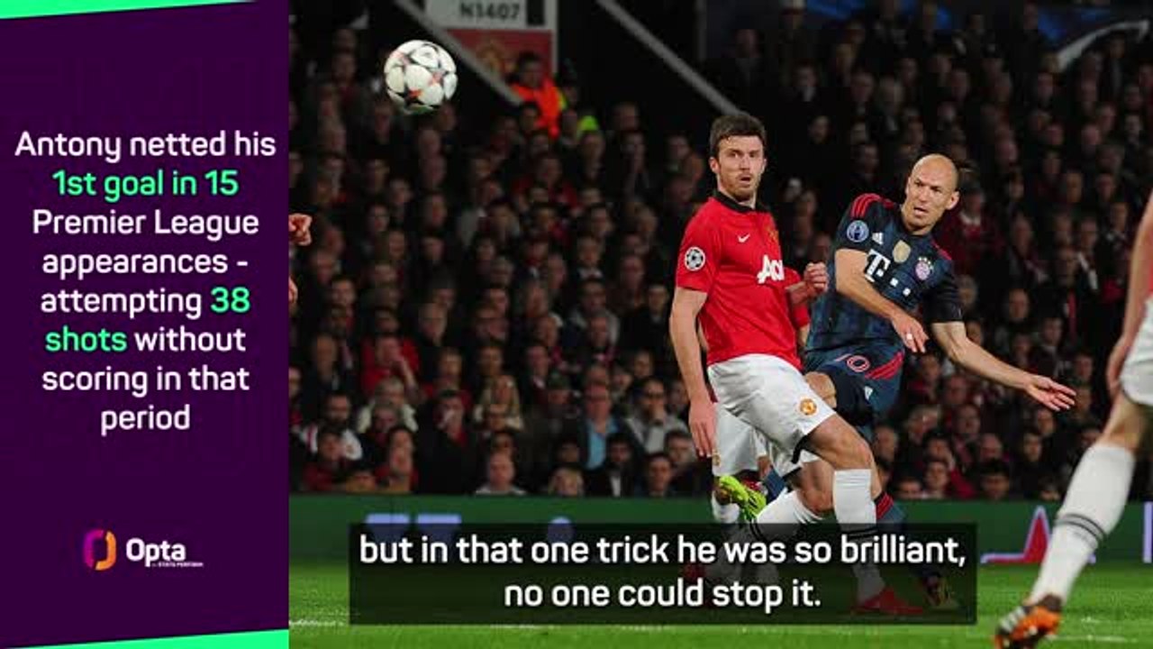 'Outstanding' Antony draws Robben comparisons f...