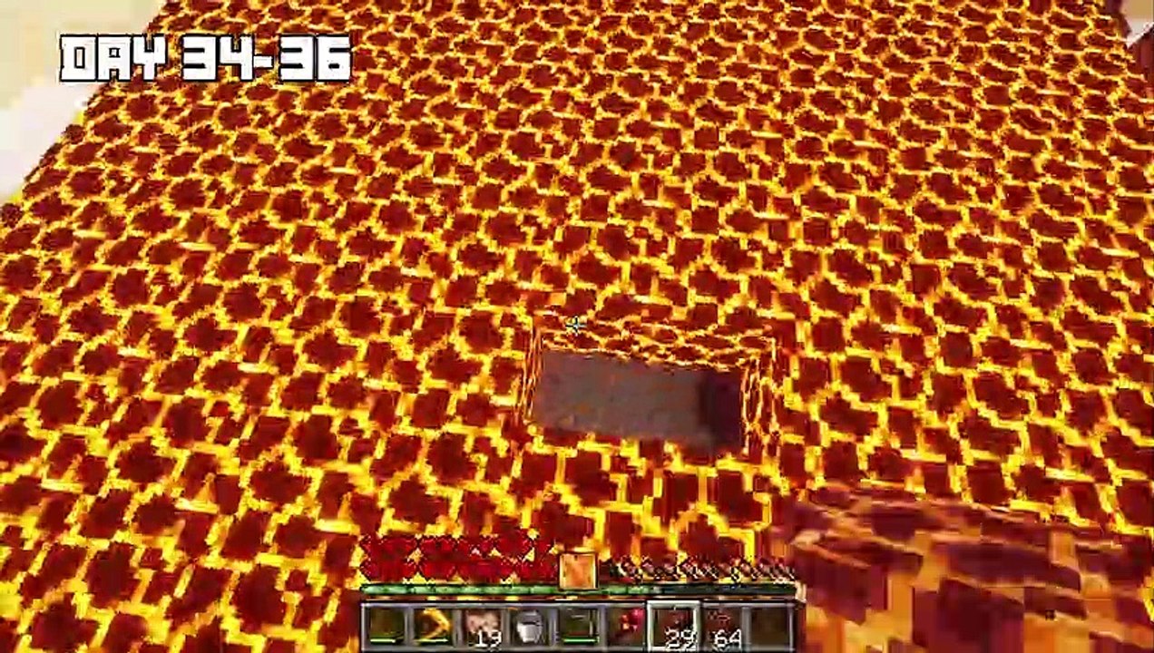 I Survived 100 DAYS as a LAVA SNAKE in HARDCORE Minecraft!