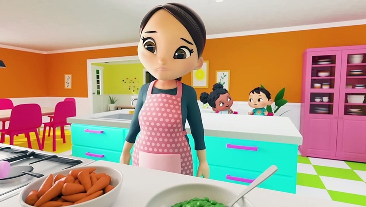 How to Eat Vegetable Song | Lellobee -  Nursery Rhymes for Kids | ABC & 123