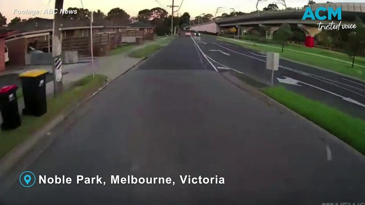 Cyclist deliberately struck by car in Melbourne hit-and-run