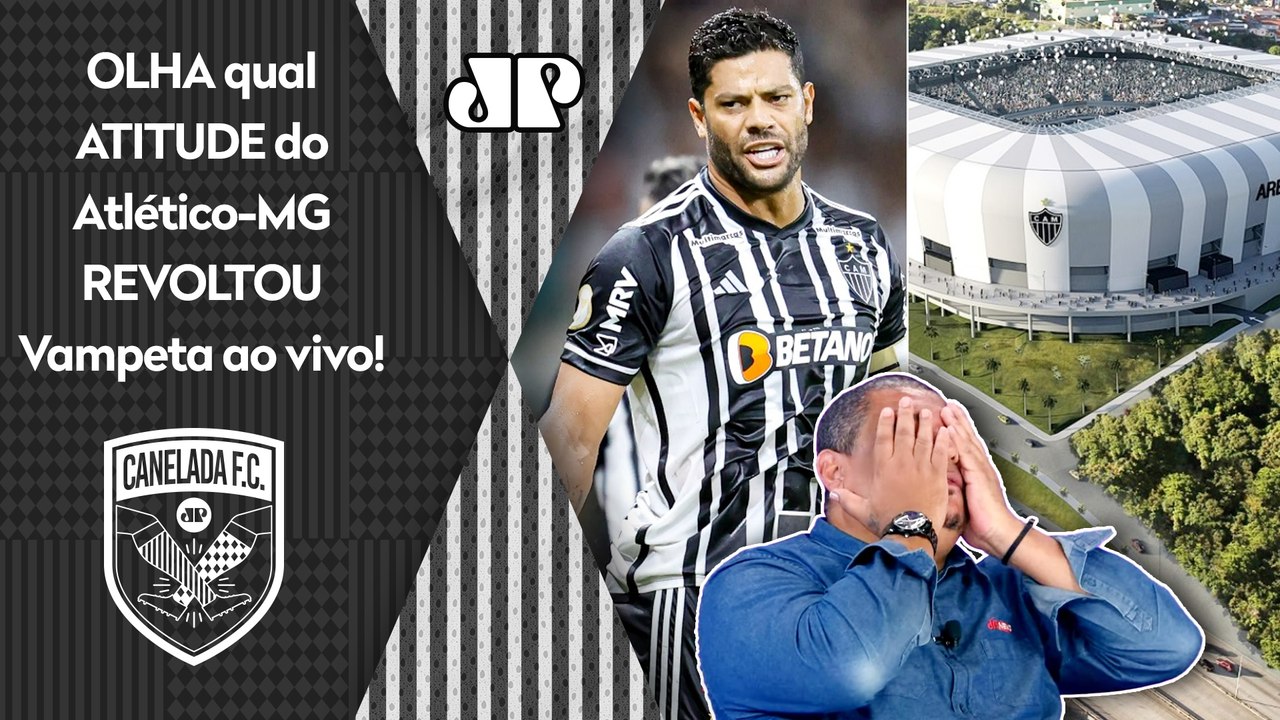 "ISSO É UMA SACANAGEM!" OLHA qual ATITUDE do Atlético-MG REVOLTOU Vampeta!