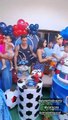 Pamela Franco y Karla Tarazona juntas en cumpleaños de hijo con Christian Domínguez