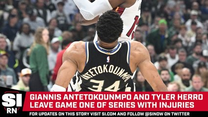 Antetokounmpo and Herro Hurt in Game One of Bucks vs Heat Playoff Series
