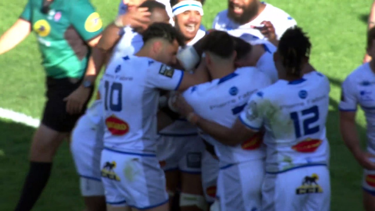 TOP 14 - Essai de Gaetan BARLOT (CO) - Montpellier Hérault Rugby - Castres Olympique - Saison 2022-2023