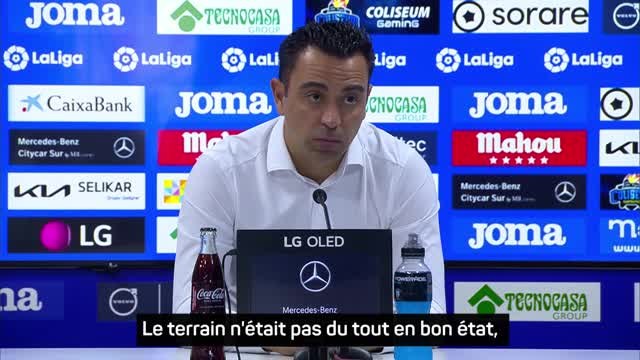 29 e j. - Xavi : Nous ne sommes pas dans notre meilleure forme