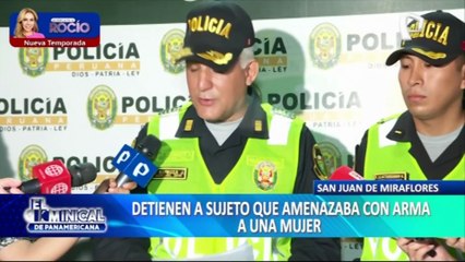 Detienen a sujeto que amenazaba con arma a una mujer en SJM