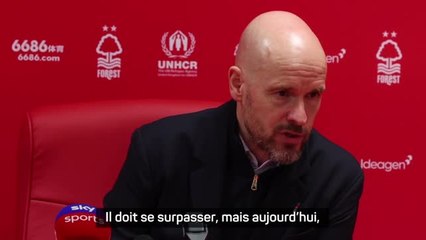 31e j. - Ten Hag : "Antony doit se surpasser"