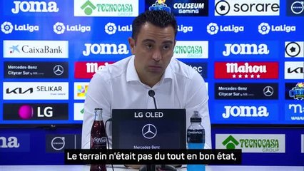29 e j. - Xavi : "Nous ne sommes pas dans notre meilleure forme"