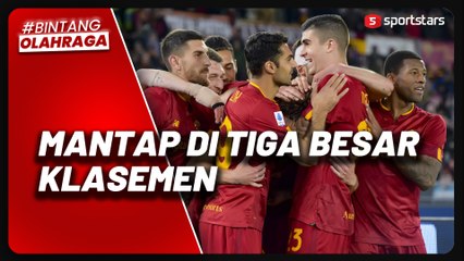 Gasak Udinese, AS Roma Mantap di Tiga Besar Klasemen