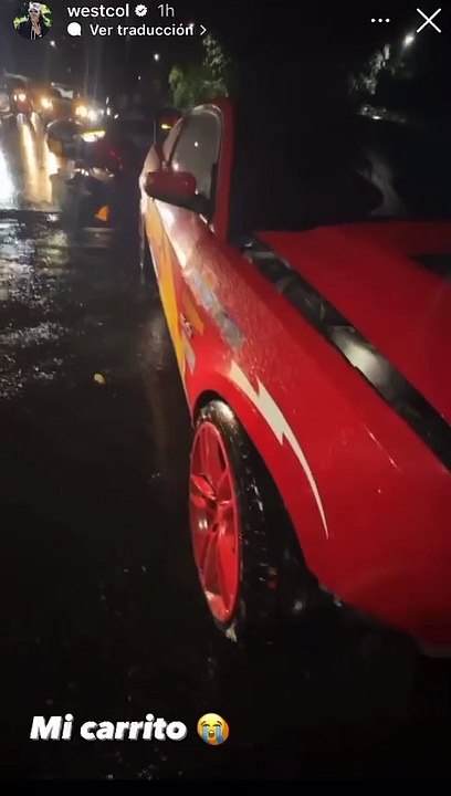 WestCol choca el Rayo McQueen