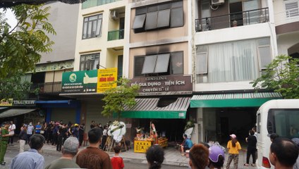 Cháy nhà lúc rạng sáng ở Thanh Hóa, 2 bé gái tử vong