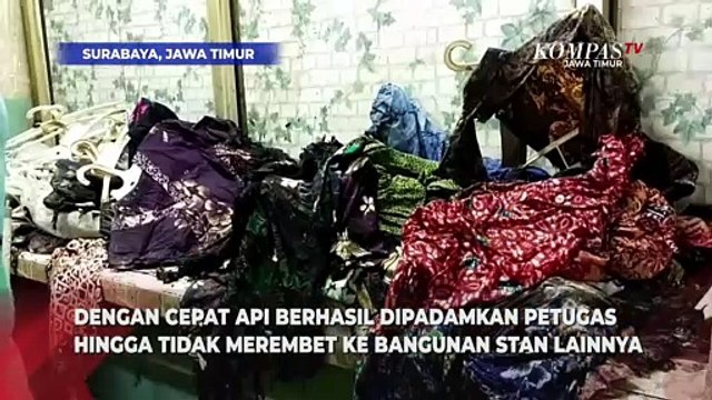 Pasar DTC Wonokromo Surabaya Kebakaran, 16 Mobil Pemadam Dikerahkan Padamkan Api!