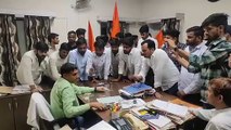 राजस्थान विवि में अखिल भारतीय विद्यार्थी परिषद का प्रदर्शन, पेपर लीक मामले को लेकर जताया आक्रोश