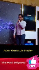 Aamir Khan at Jio Studios