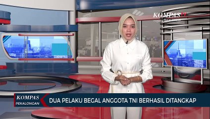 Dua Pelaku Pembegalan Anggota TNI Ditangkap di Tegal