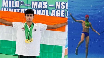 R Madhavan Son Vedaant का Swimming में India के लिए 5 Gold Medal Win, WATCH VIDEO | Boldsky