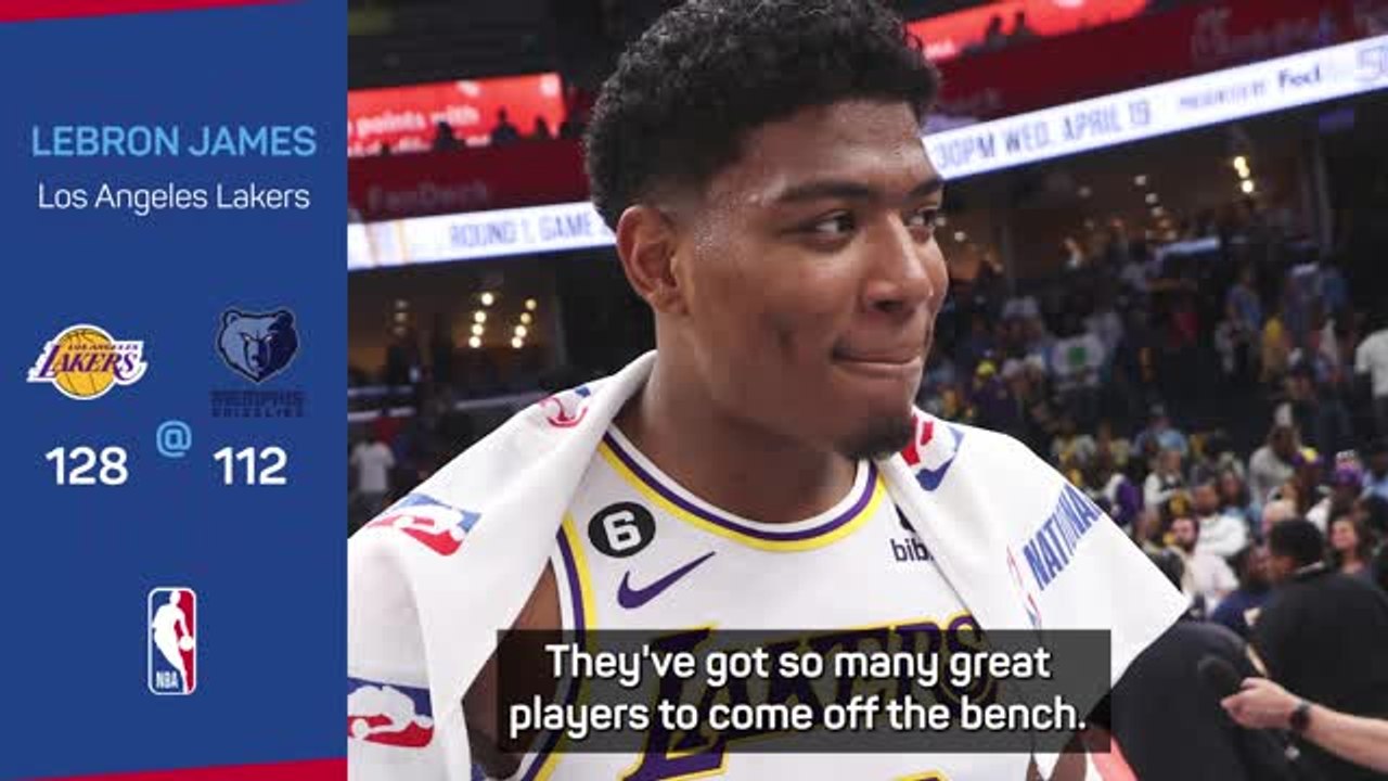 Hachimura 'on time, on target' for Lakers in wi...