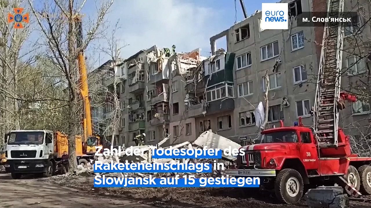 Ukraine: Schwere Kämpfe im Osten - Zahl der Todesopfer in Slowjansk gestiegen