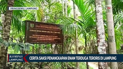 Cerita Saksi Penangkapan 6 Terduga Teroris di Lampung