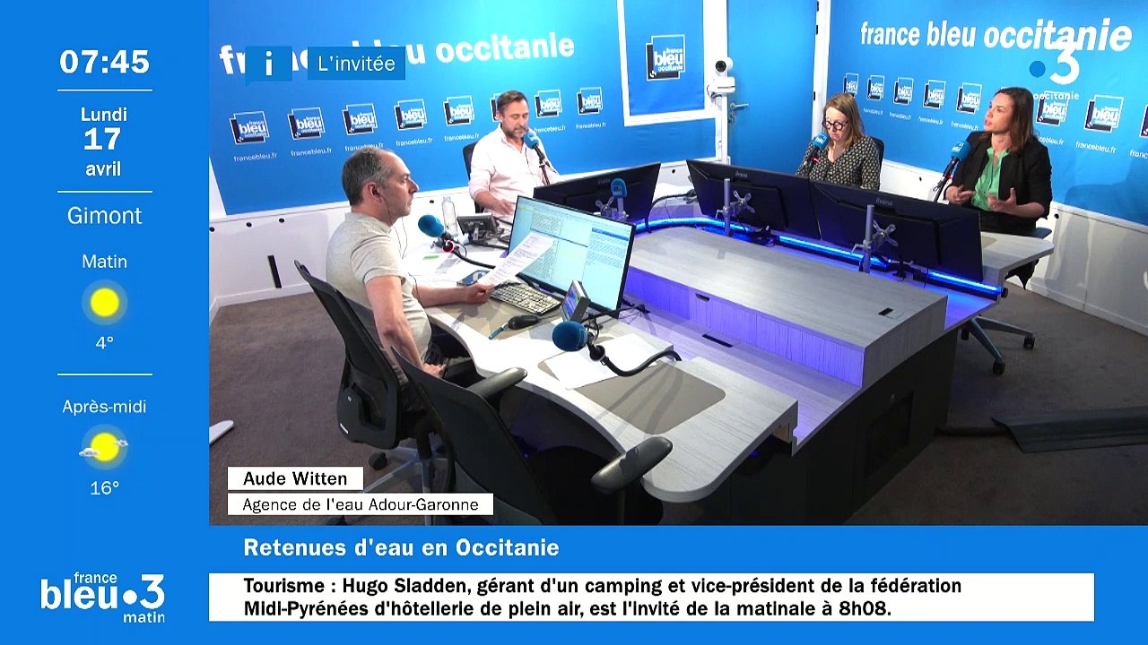 Aude Witten, la directrice adjointe de l'Agence Adour-Garonne  était notre invitée à 7H45