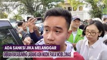 Gibran Rakabuming Larang ASN Mudik Pakai Mobil Dinas