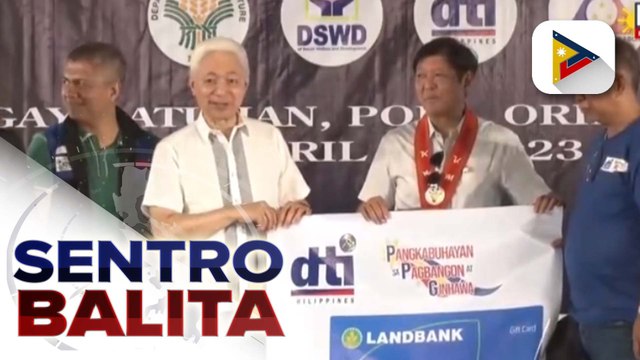 PBBM., personal na inalam ang kalagayan ng mga naapektuhan ng oil spill sa Oriental Mindoro