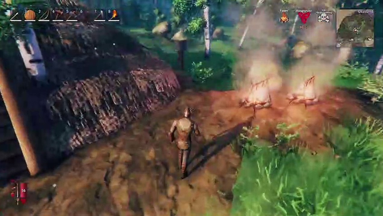 Mehr Erkundung im lichten Wäldchen. Valheim #7