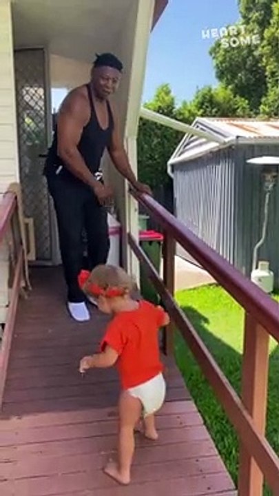 Two-Year-Old Teaches Her Grandpa How To Dance || Heartsome