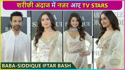 Jannat Zubair. Rashami Desai, Adaa Khan, Team O7 & More Stars At Baba Siddique's Iftar Party 2023
