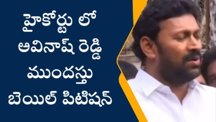 హైకోర్టులో అవినాష్ రెడ్డి ముందస్తు బెయిల్ పిటిషన్