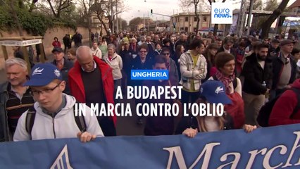 A Budapest la "Marcia dei viventi" commemora le vittime dell'Olocausto