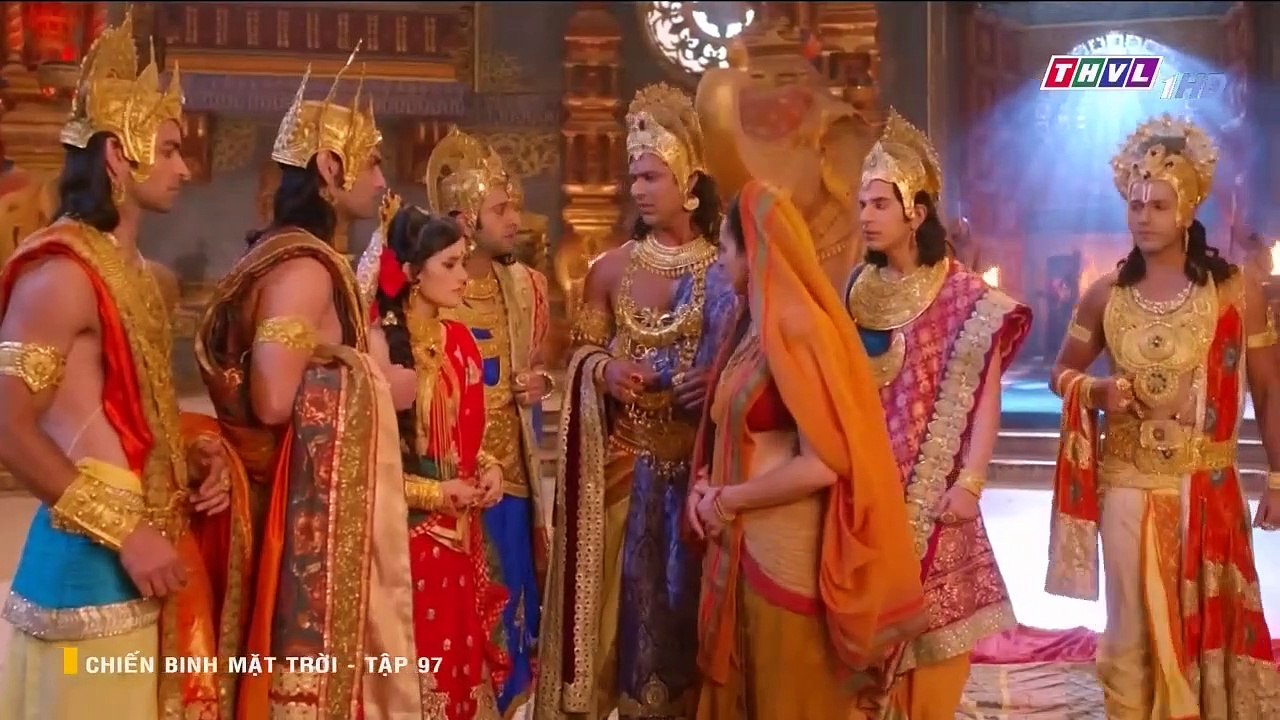 chiến binh mặt trời tập 97 - thvl1 lồng tiếng - phim ấn độ - xem phim phep mau tinh yeu tap 98