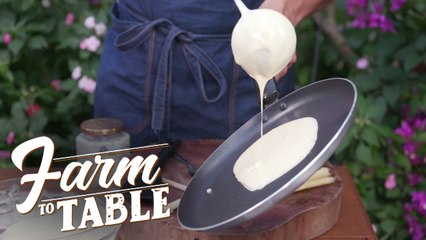 Chef JR Royol teaches the Sparkle teens how to make Crepe | Farm To Table