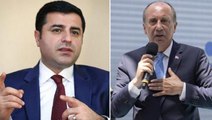 Demirtaş: Muharrem İnce'ye oy vermekle Cumhurbaşkanı Erdoğan'a oy vermek arasında fark yok