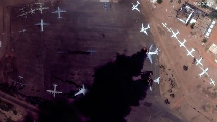 Satellite images capture destruction in Sudan as clashes continue between army and RSF