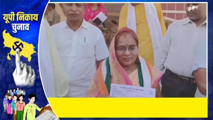 गाजीपुर: आखिरी दिन रंग पकड़ रहा चुनाव,कांग्रेस व लोकवाणी पार्टी प्रत्याशी ने किया नामांकन